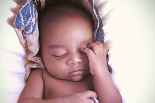 Baby after birth
